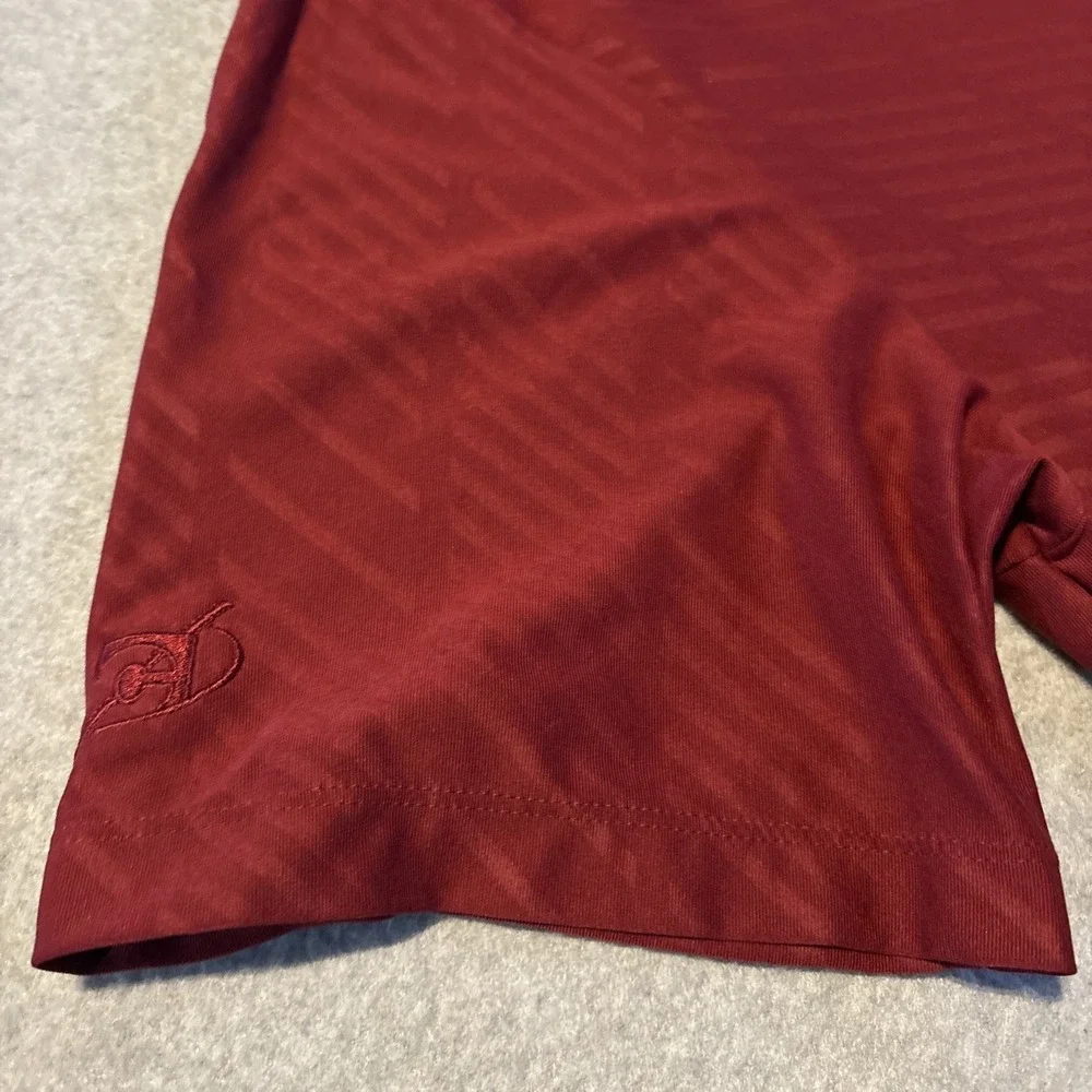 NIKE GOLF Men's Polo Tour Performance Dri Fit‎ Sz XL Red Very Good Cond.